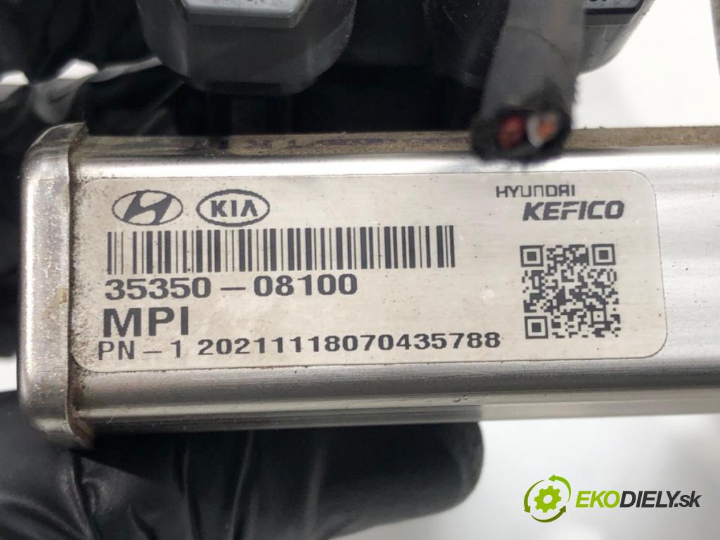 HYUNDAI i30 (PDE, PD, PDEN) 2016 - 2022    1.5 81 kW [110 KM] benzyna 2020 - 2022  Lišta vstrekovacia 35350-08100 (Vstrekovacie lišty)