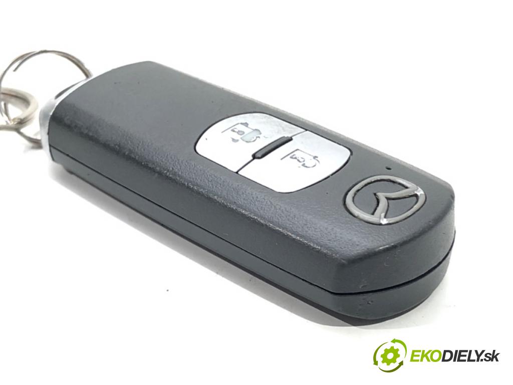 MAZDA 2 (DL, DJ) 2014 - 2022    1.5 SKYACTIV-G 66 kW [90 KM] benzyna 2014 - 2017  kľúč DÁLKOVÝ: