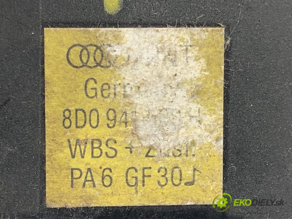 AUDI A6 C5 (4B2) 1997 - 2005    ---  Spínač svetiel výstražných (núdzových)  (Prepínače, spínače, tlačidlá a ovládače kúrenia)