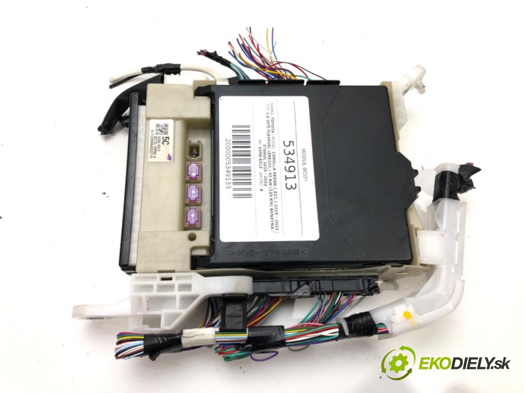 TOYOTA COROLLA sedan (_E21_) 2019 - 2022    1.6 VVTi Flexfuel (ZRE210_) 92 kW [125 KM] Benzyna  Modul 6358-9313 (Ostatné)
