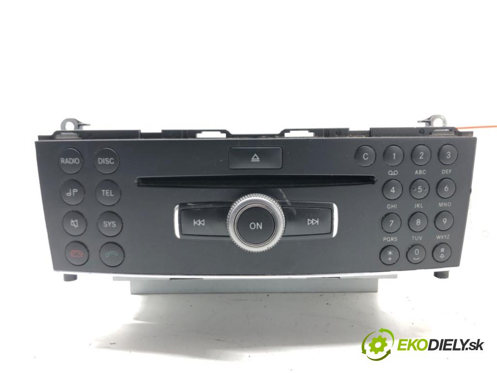 MERCEDES-BENZ KLASA GLK (X204) 2008 - 2015    220 CDI 4-matic (204.984, 204.997) 125 kW [170 KM]  RADIO A2049008605 (Audio zariadenia)