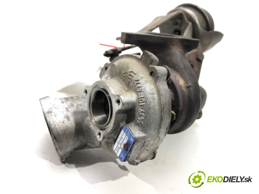 MERCEDES-BENZ KLASA GLK (X204) 2008 - 2015    220 CDI 4-matic (204.984, 204.997) 125 kW [170 KM]  Turbodúchadlo,turbo A6510905780 (Turbodúchadlá (kompletné))