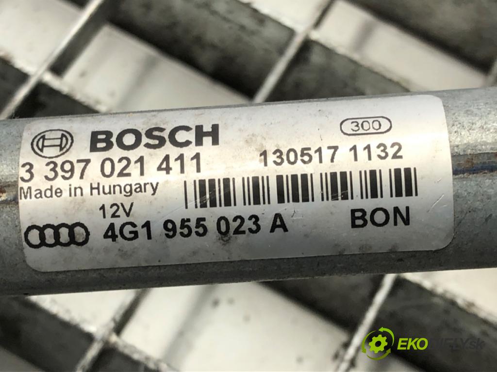 AUDI A6 C7 (4G2, 4GC) 2010 - 2018    3.0 TDI quattro 180 kW [245 KM] olej napędowy 2011  Mechanizmus stieračov predný 4G1955023A (Motorčeky stieračov predné)