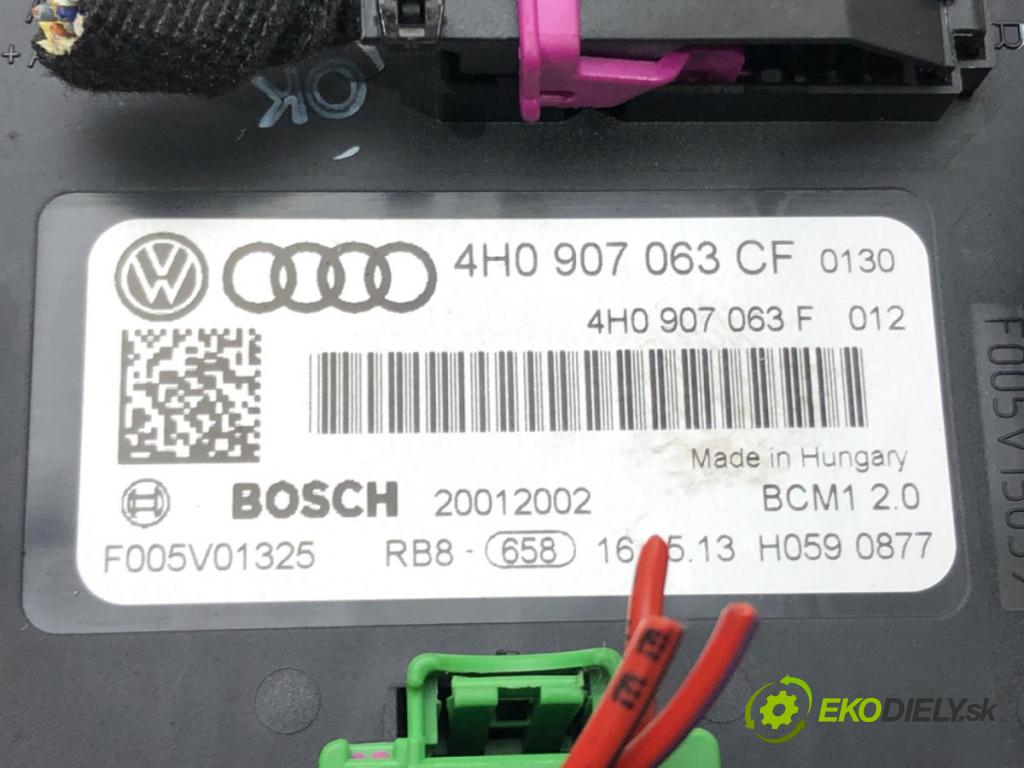 AUDI A6 C7 (4G2, 4GC) 2010 - 2018    3.0 TDI quattro 180 kW [245 KM] olej napędowy 2011  Modul komfortu 4H0907063CF (Moduly komfortu)