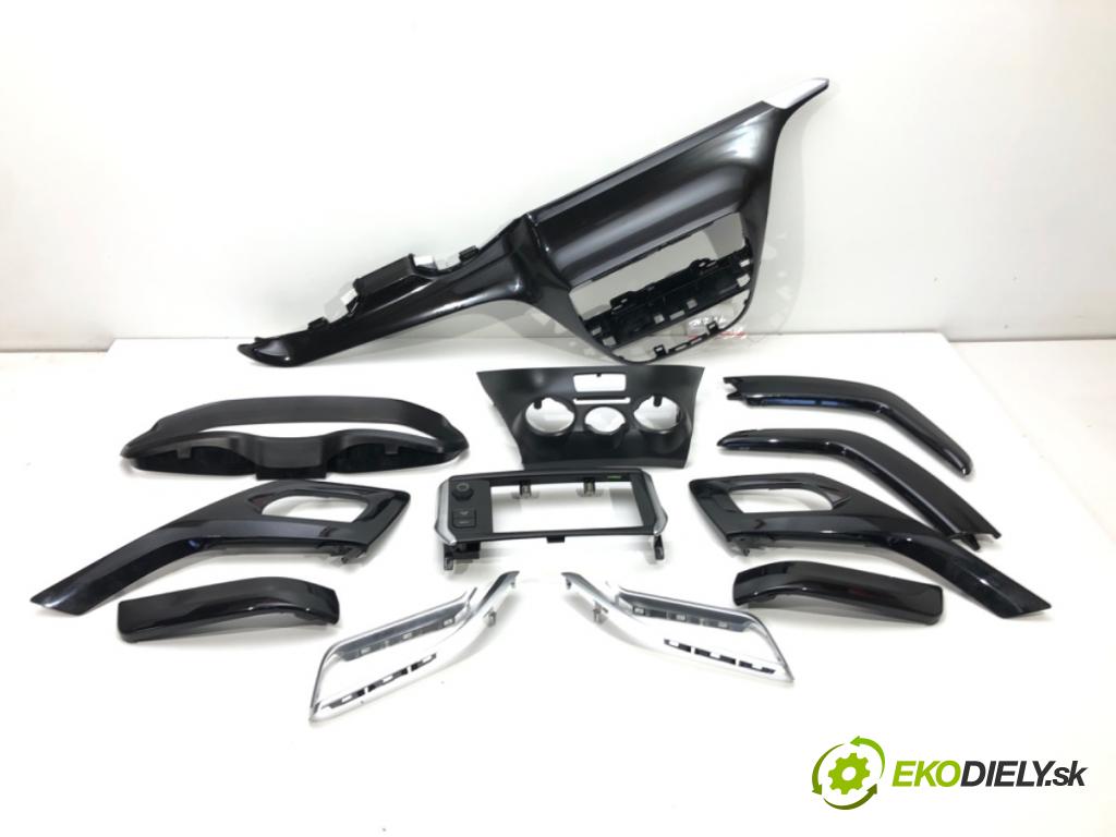 PEUGEOT 208 I (CA_, CC_) 2012 - 2022    1.2 VTI 82 60 kW [82 KM] benzyna 2012 - 2022  lišty kryt 9673830077 (Lišty)