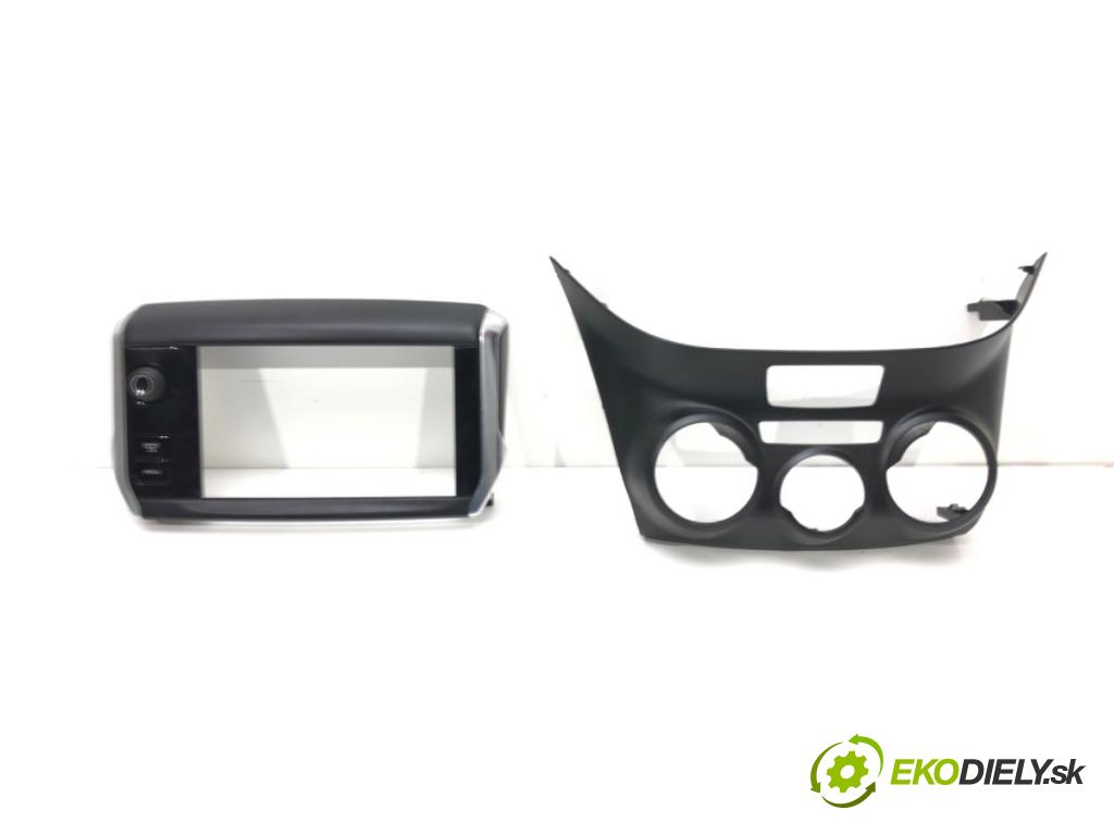 PEUGEOT 208 I (CA_, CC_) 2012 - 2022    1.2 VTI 82 60 kW [82 KM] benzyna 2012 - 2022  lišty kryt 9673830077 (Lišty)