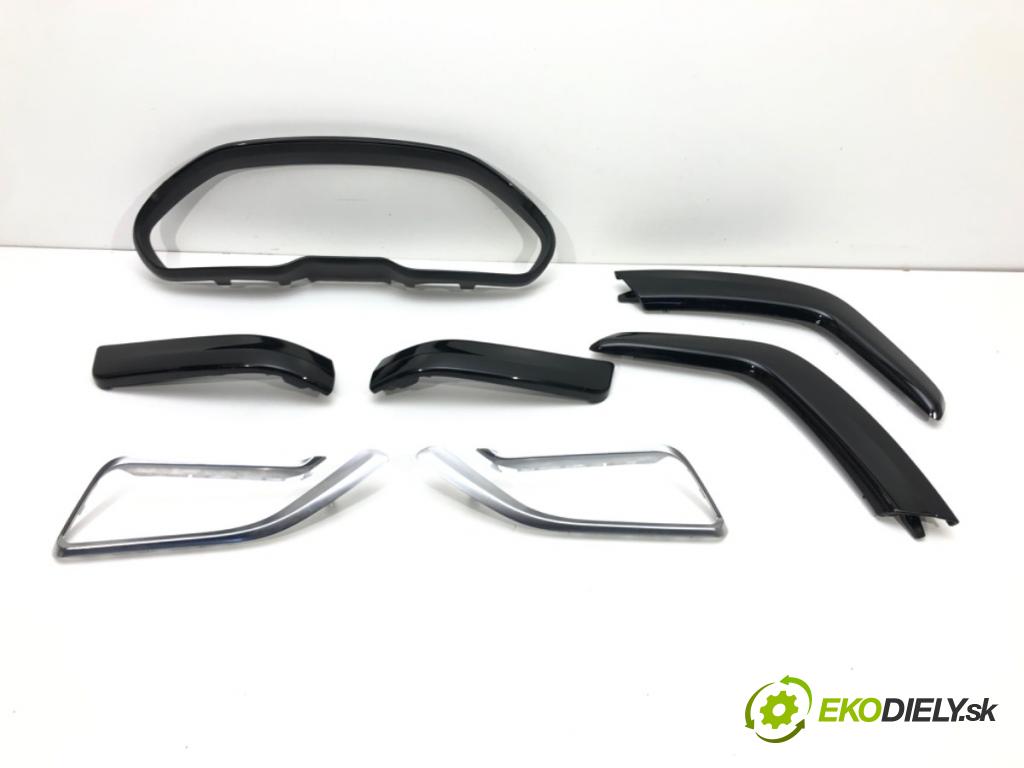 PEUGEOT 208 I (CA_, CC_) 2012 - 2022    1.2 VTI 82 60 kW [82 KM] benzyna 2012 - 2022  lišty kryt 9673830077 (Lišty)