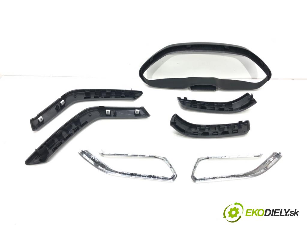 PEUGEOT 208 I (CA_, CC_) 2012 - 2022    1.2 VTI 82 60 kW [82 KM] benzyna 2012 - 2022  lišty kryt 9673830077 (Lišty)