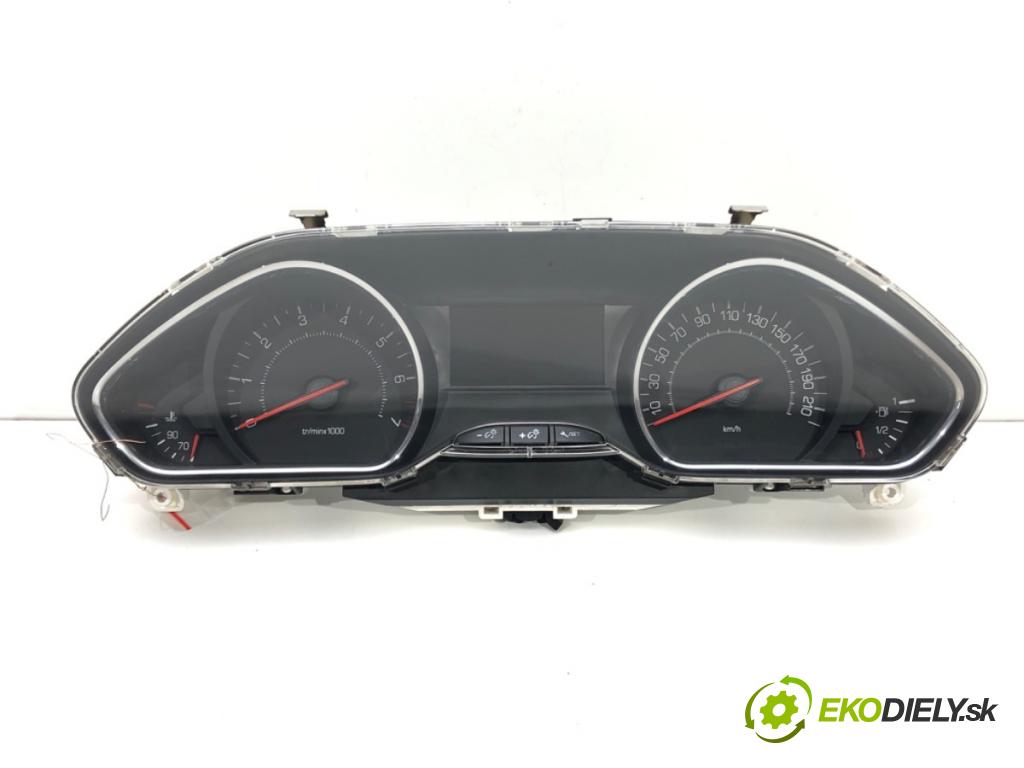 PEUGEOT 208 I (CA_, CC_) 2012 - 2022    1.2 VTI 82 60 kW [82 KM] benzyna 2012 - 2022  Prístrojovka 9805400380J (Prístrojové dosky, displeje)