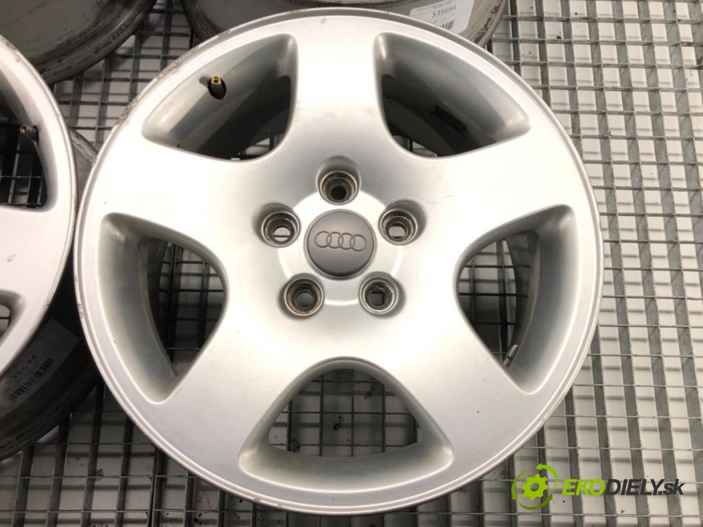 AUDI ---    ---  disky hliníkové 16 7J 5X112 ET45 stred CENTR. 57.1 8D0601025C