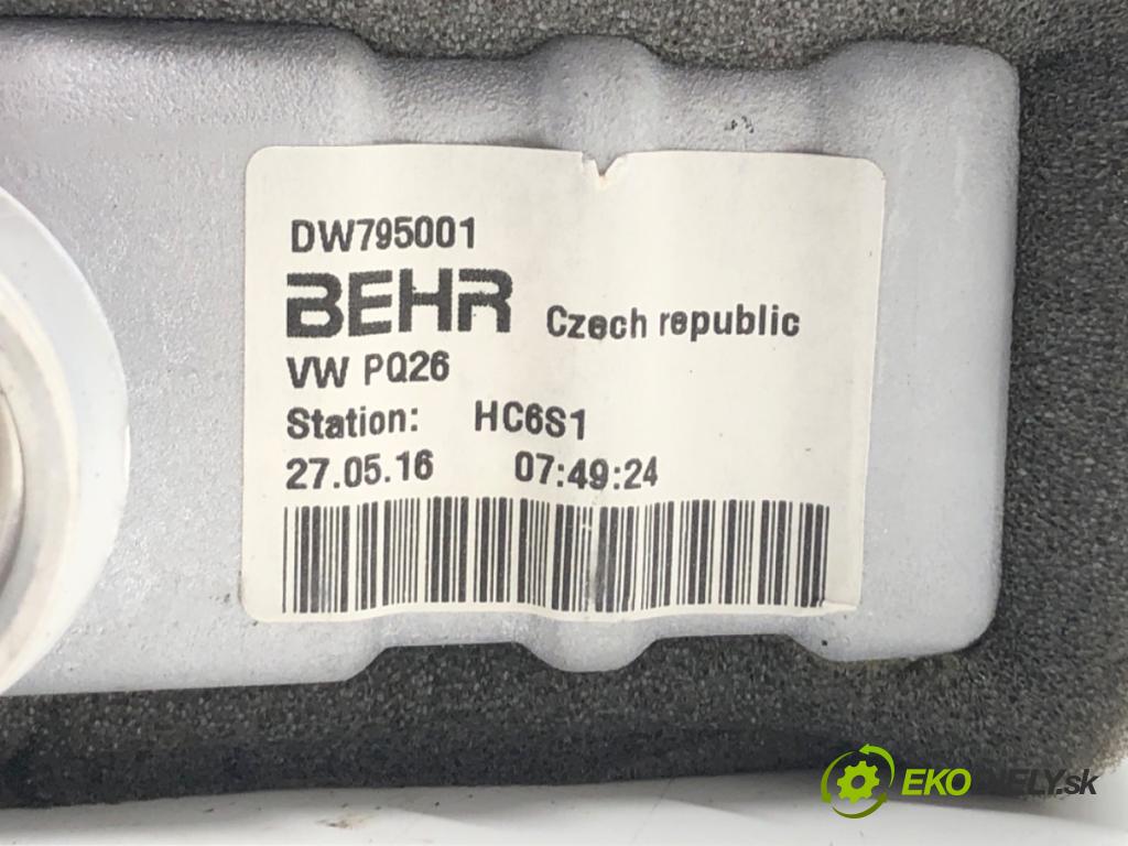 SKODA FABIA III (NJ3) 2014 - 2022    1.2 TSI 66 kW [90 KM] benzyna 2014 - 2022  Výhrevné teleso, radiátor kúrenia DW795001 (Radiátory kúrenia)