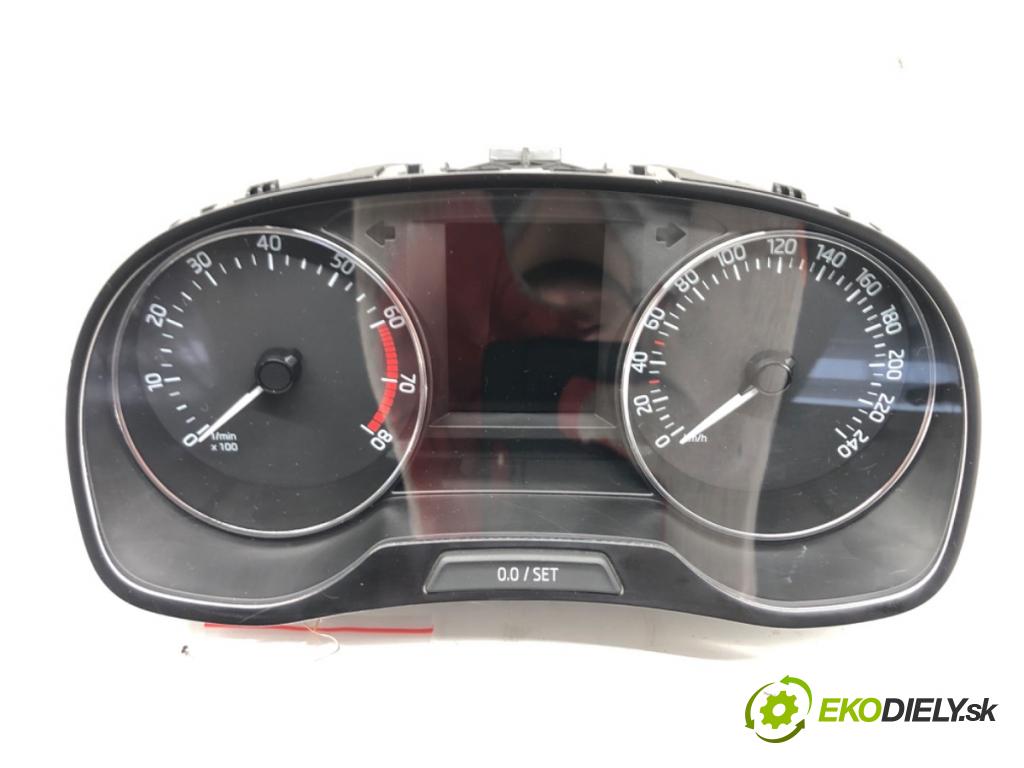 SKODA FABIA III (NJ3) 2014 - 2022    1.2 TSI 66 kW [90 KM] benzyna 2014 - 2022  Prístrojovka 6V0920730B (Prístrojové dosky, displeje)