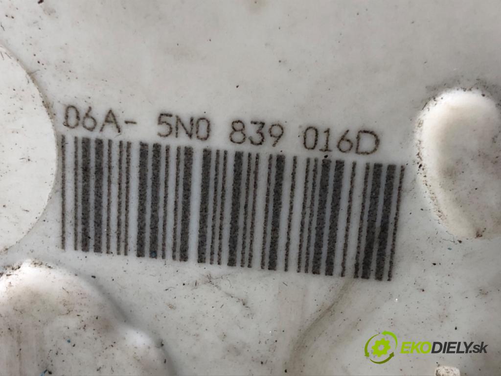 SKODA SUPERB II Kombi (3T5) 2009 - 2015    2.0 TDI 103 kW [140 KM] olej napędowy 2009 - 2010  zámok dveře pravý zadní část 5N0839016D
