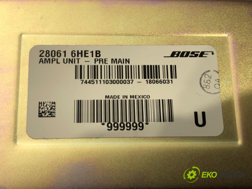 INFINITI Q50 2013 - 2022    2.0 T 155 kW [211 KM] benzyna 2014 - 2022  Zosilňovač 280616HE1B (Zosilňovače)