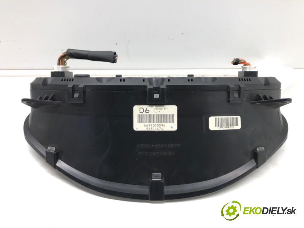 CHEVROLET AVEO / KALOS liftback (T250, T255) 2006 - 2022    1.4 74 kW [101 KM] benzyna 2008 - 2022  Prístrojovka 96814474 (Prístrojové dosky, displeje)