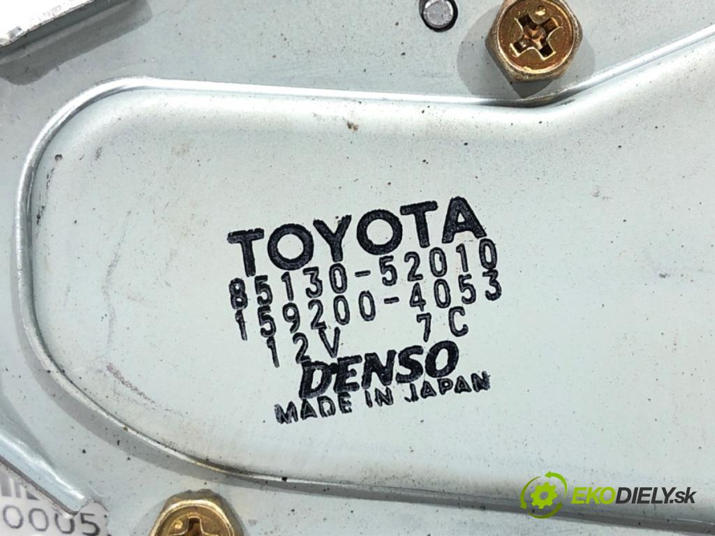 TOYOTA YARIS (_P1_) 1999 - 2005    1.0 (SCP10_) 50 kW [68 KM] benzyna 1999 - 2005  Motor stieračov zad 85130-52010