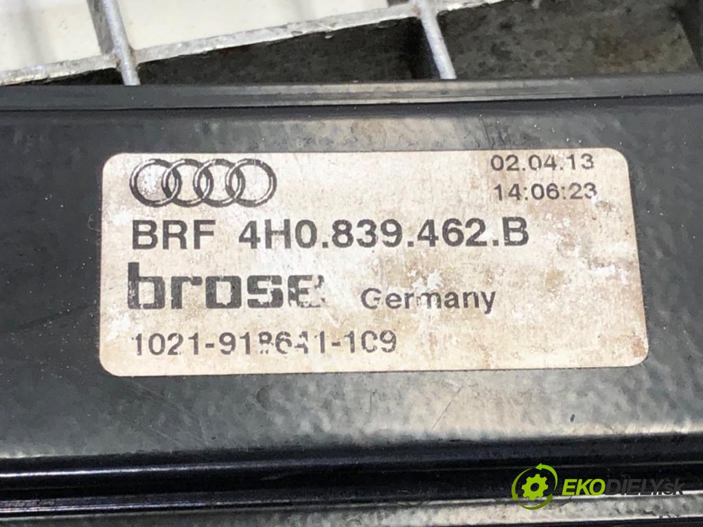 AUDI A8 D4 (4H2, 4H8, 4HC, 4HL) 2009 - 2018    4.2 FSI quattro 273 kW [371 KM] benzyna 2009 - 201  mechanismus okna pravý zadní část 4H0839462B