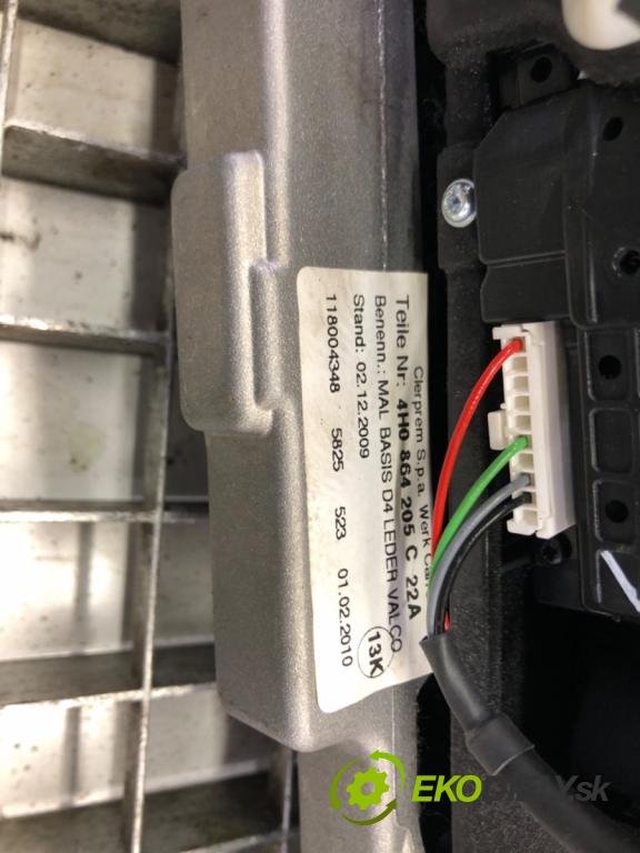 AUDI A8 D4 (4H2, 4H8, 4HC, 4HL) 2009 - 2018    4.2 FSI quattro 273 kW [371 KM] benzyna 2009 - 201  Lakťová opierka 4H0864205C (Lakťové opierky)