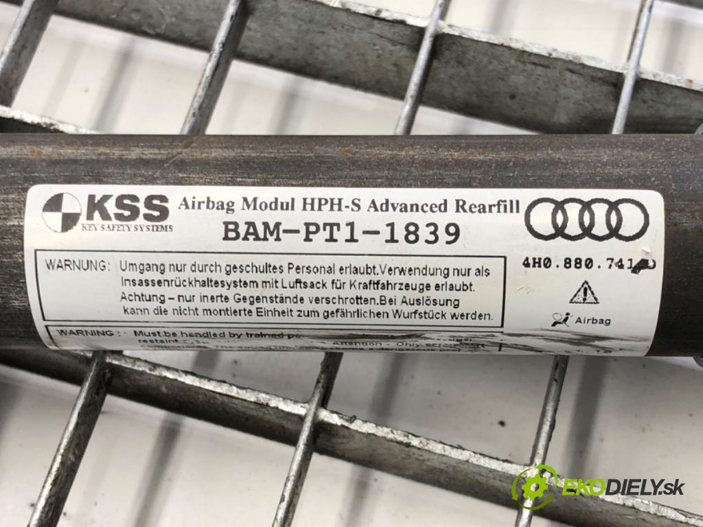 AUDI A8 D4 (4H2, 4H8, 4HC, 4HL) 2009 - 2018    4.2 FSI quattro 273 kW [371 KM] benzyna 2009 - 201  Stropný ľavá strana 4H0880741D (Airbagy)