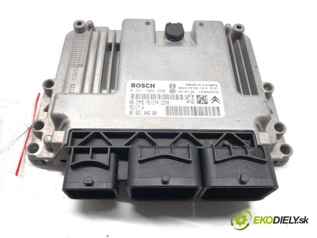 CITROEN C4 PICASSO I nadwozie wielkoprzestrzenne (MPV) (UD_) 2006 - 2015    1.6 VTi 120 88 kW [120 KM] benzyna 2008 - 2013  riadiaca jednotka Motor 9666104280 0261S04690 (Riadiace jednotky)