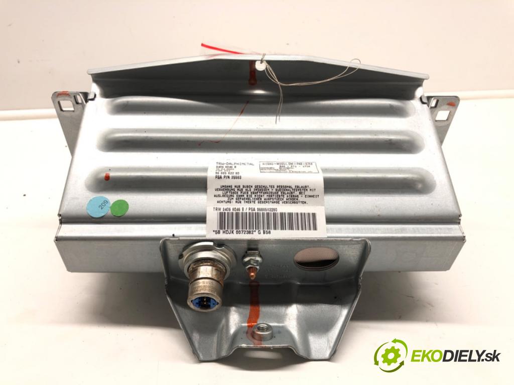 CITROEN C4 PICASSO I nadwozie wielkoprzestrzenne (MPV) (UD_) 2006 - 2015    1.6 VTi 120 88 kW [120 KM] benzyna 2008 - 2013  AirBag spolujazdca 9688582280 (Airbagy)