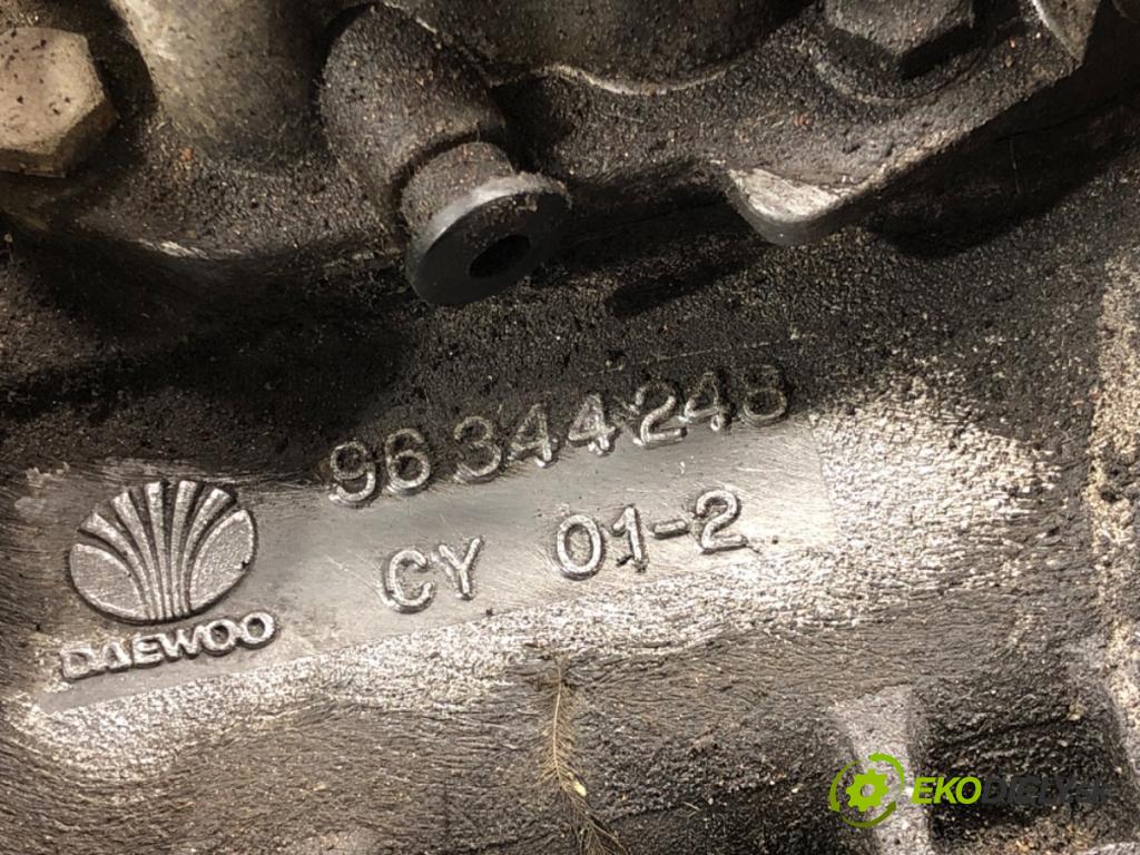 DAEWOO KALOS (KLAS) 2002 - 2022    1.4 16V 69 kW [94 KM] benzyna 2003 - 2022  Prevodovka 96344248 (Prevodovky)