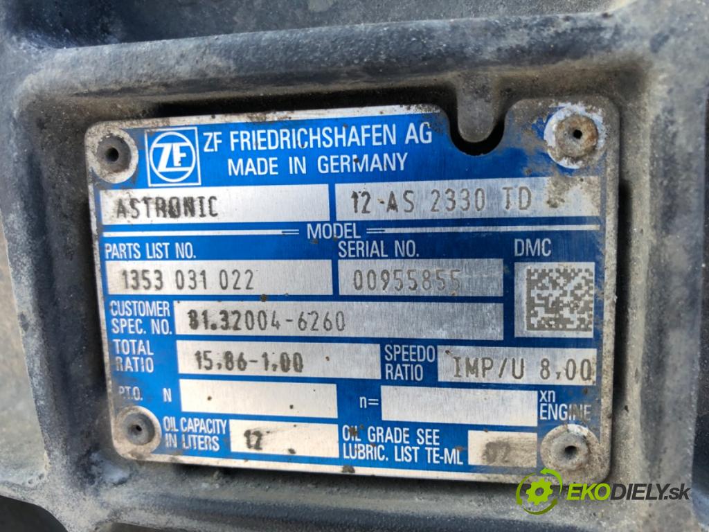 MAN TGX I 2006 - 2022    18.440  Prevodovka ASTRONIC 12AS2330TD (Prevodovky)