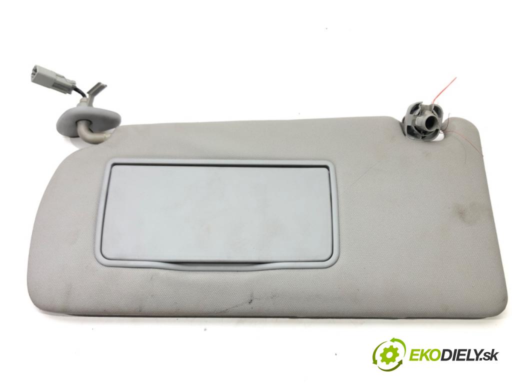 HONDA ACCORD VII (CL, CN) 2003 - 2012    2.2 i-CTDi (CN1) 103 kW [140 KM] olej napędowy 200  Clona slnečná ľavy 