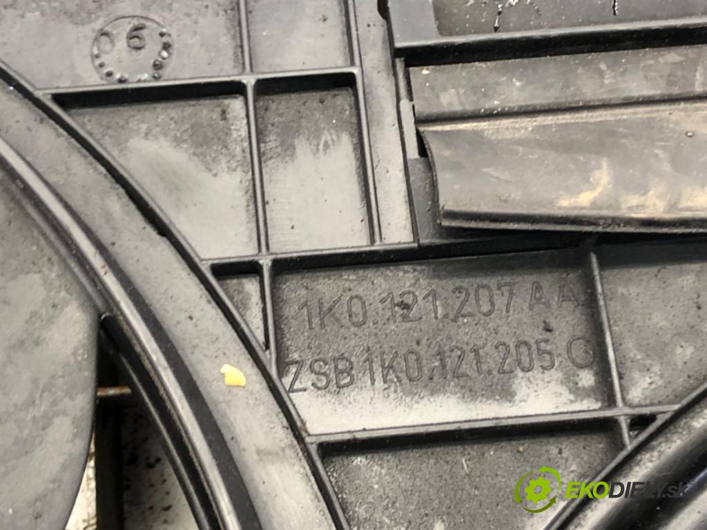 VW GOLF V (1K1) 2003 - 2010    2.0 TDI 103 kW [140 KM] olej napędowy 2004 - 2008  Ventilátor chladiča 1K0121207A (Ventilátory)
