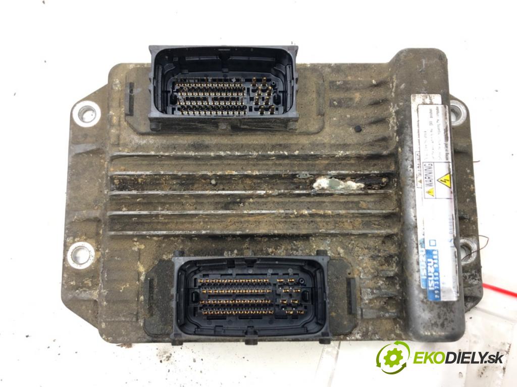 OPEL MERIVA A nadwozie wielkoprzestrzenne (MPV) (X03) 2003 - 2010    1.7 CDTI (E75) 74 kW [100 KM] olej napędowy 2003 -  riadiaca jednotka Motor 8973509488 (Riadiace jednotky)