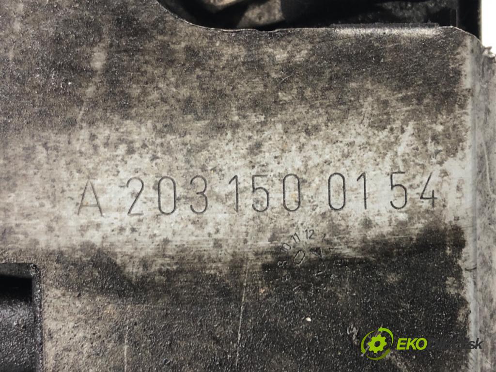 MERCEDES-BENZ KLASA C (W203) 2000 - 2007    C 220 CDI (203.006) 105 kW [143 KM] olej napędowy   vody  (Ohřívání, ventilace)