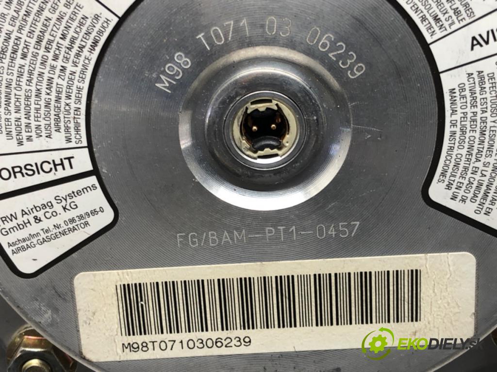 AUDI A3 (8L1) 1996 - 2006    1.9 TDI 66 kW [90 KM] olej napędowy 1996 - 2001  AirBag volantu 8E0880201J (Airbagy)