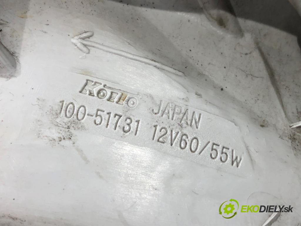 DAIHATSU CUORE VI (L251, L250_, L260_) 2003 - 2022    1.0 43 kW [58 KM] benzyna 2003 - 2022  Svetlomet ľavy predný 100-51731
