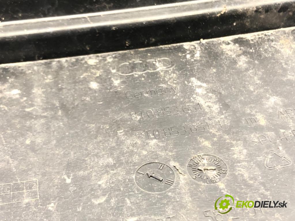 AUDI A5 (8T3) 2007 - 2017    2.0 TDI 130 kW [177 KM] olej napędowy 2011 - 2017  mřížka maska 8T0853651H (Mřížky (masky) chladičů)