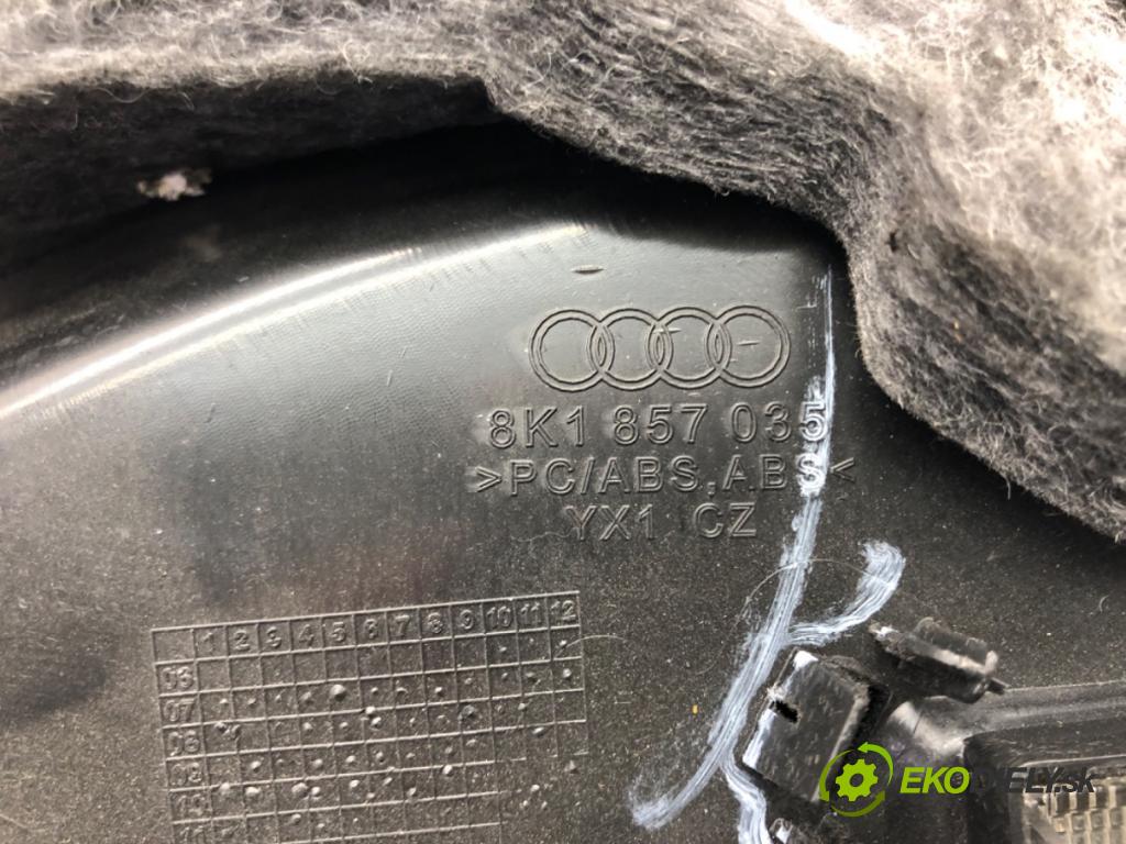 AUDI A5 (8T3) 2007 - 2017    2.0 TDI 130 kW [177 KM] olej napędowy 2011 - 2017  Priehradka, kastlík spolujazdca 8K1857035B (Priehradky, kastlíky)