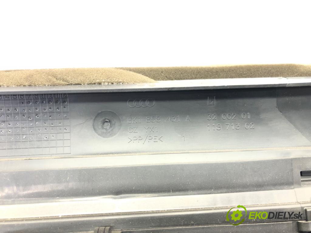 AUDI A5 (8T3) 2007 - 2017    2.0 TDI 130 kW [177 KM] olej napędowy 2011 - 2017  Výhrevné teleso, radiátor kúrenia komplet KOMBAJN 8T1820005G (Radiátory kúrenia)