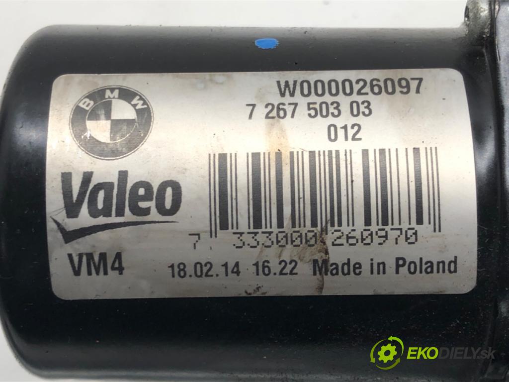 BMW 3 Touring (F31) 2012 - 2019    316 d 85 kW [116 KM] olej napędowy 2012 - 2019  Mechanizmus stieračov predný 7267503 (Motorčeky stieračov predné)