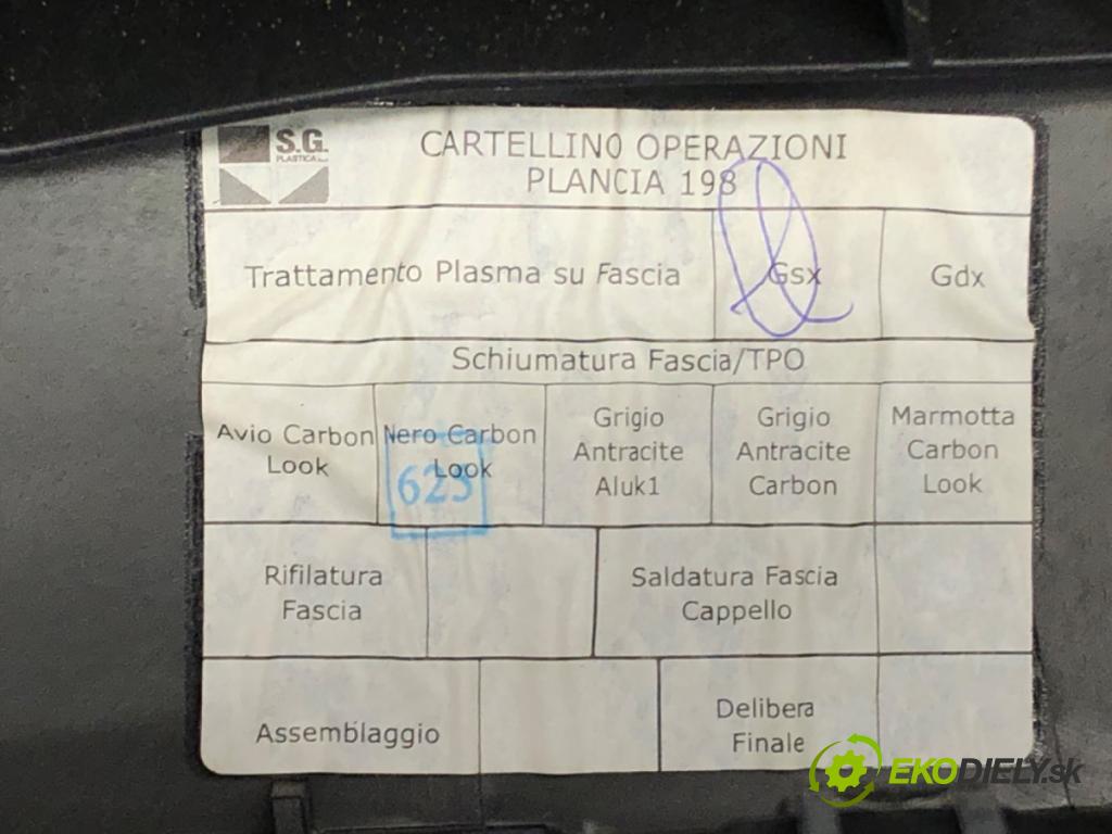 FIAT BRAVO II (198_) 2006 - 2022    1.9 D Multijet (198AXB1A) 88 kW [120 KM] olej napę  palubní doska  (Palubní desky)