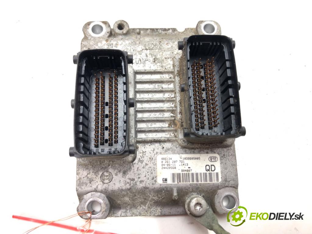 OPEL CORSA C (X01) 2000 - 2009    1.4 (F08, F68) 66 kW [90 KM] benzyna 2000 - 2009  riadiaca jednotka Motor 24420560 (Riadiace jednotky)