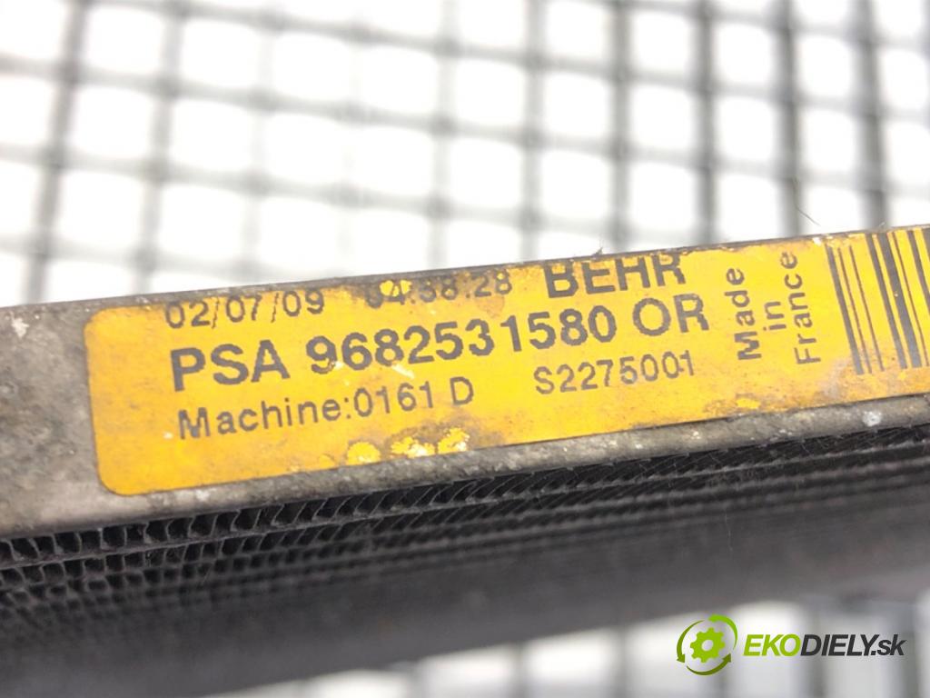 PEUGEOT 3008 nadwozie wielkoprzestrzenne (MPV) (0U_) 2009 - 2017    1.6 HDi 80 kW [109 KM] olej napędowy 2009 - 2016  Chladič klimatizácie 9682531580 (Chladiče klimatizácie)