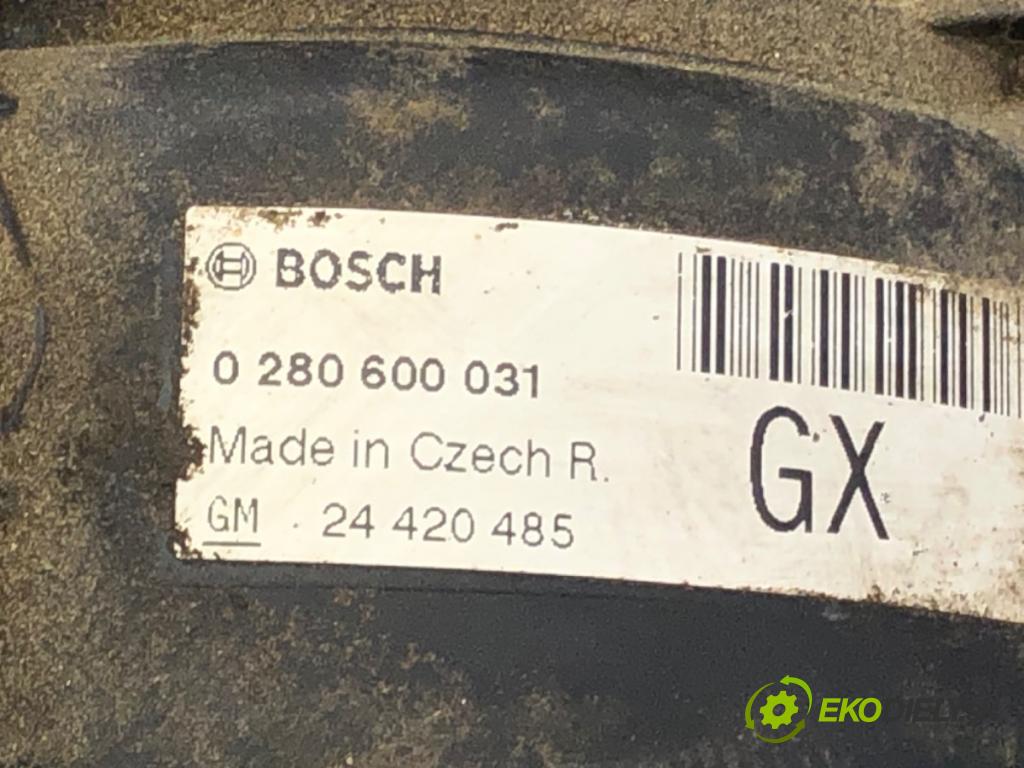 OPEL CORSA C (X01) 2000 - 2009    1.4 (F08, F68) 66 kW [90 KM] benzyna 2000 - 2009  potrubí sání 24420485 0280600031 (Sací potrubí)