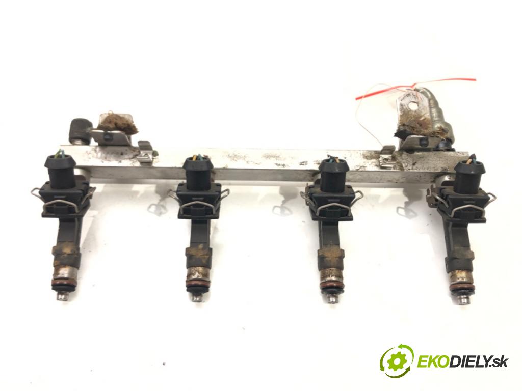 OPEL CORSA C (X01) 2000 - 2009    1.4 (F08, F68) 66 kW [90 KM] benzyna 2000 - 2009  Lišta vstrekovacia Vstrekovacie ventily 0280158501 (Vstrekovacie lišty)