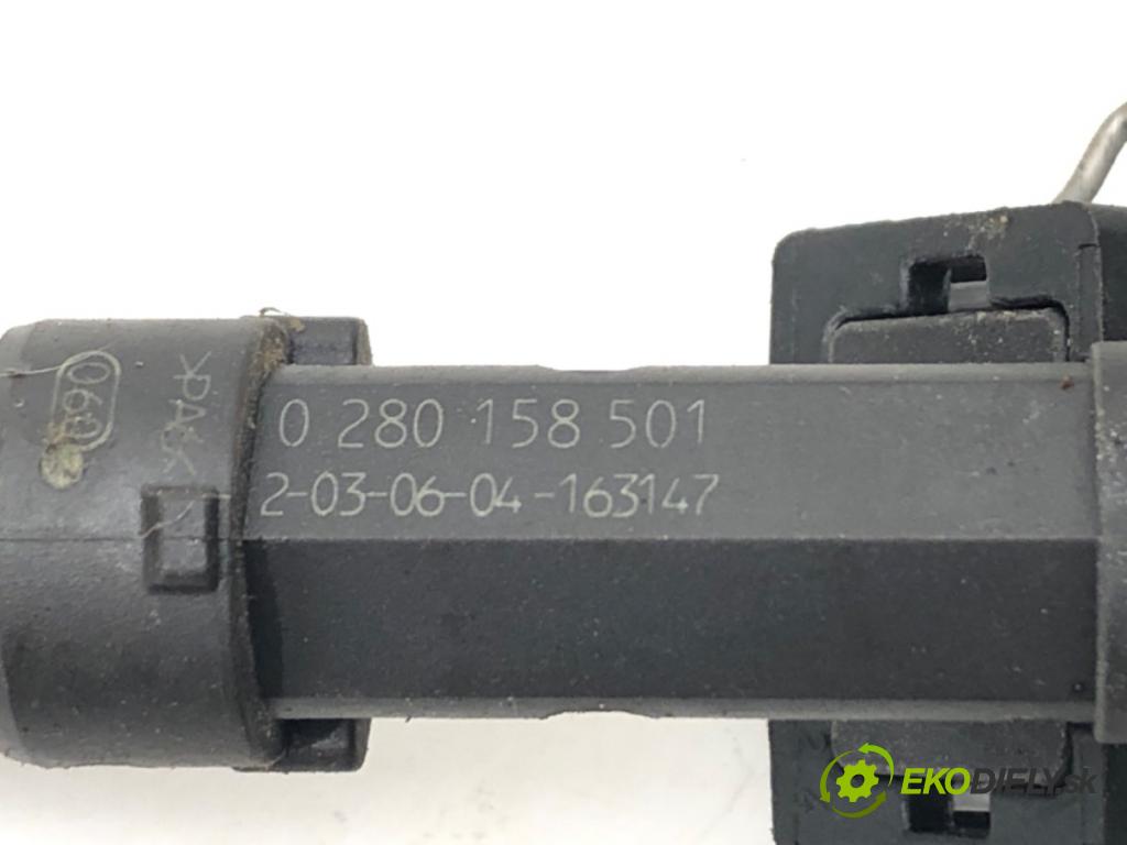 OPEL CORSA C (X01) 2000 - 2009    1.4 (F08, F68) 66 kW [90 KM] benzyna 2000 - 2009  Lišta vstrekovacia Vstrekovacie ventily 0280158501 (Vstrekovacie lišty)