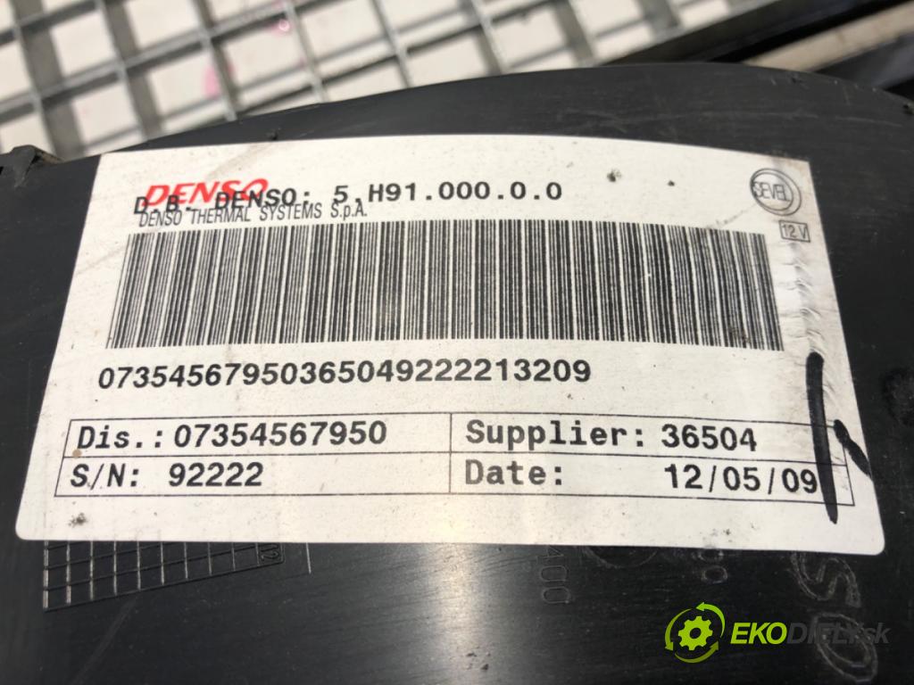 FIAT DUCATO Autobus (250_) 2006 - 2022    120 Multijet 2,3 D 88 kW [120 KM] olej napędowy 20  Výhrevné teleso, radiátor kúrenia komplet KOMBAJN 07354567950 (Radiátory kúrenia)