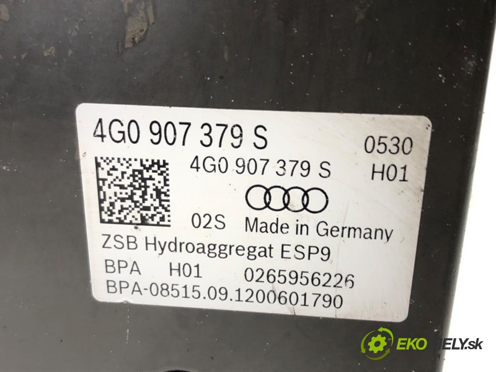 AUDI A6 C7 (4G2, 4GC) 2010 - 2018    3.0 TDI quattro 240 kW [326 KM] olej napędowy 2014  Pumpa ABS 4G0907379S 4G0614517AL (Pumpy ABS)