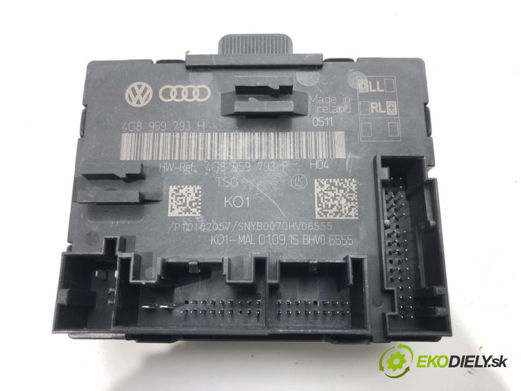 AUDI A6 C7 sedan 2015 240 kW 3.0 TDI quattro 2967 Modul Dvere predný ľavy 4G8959793H