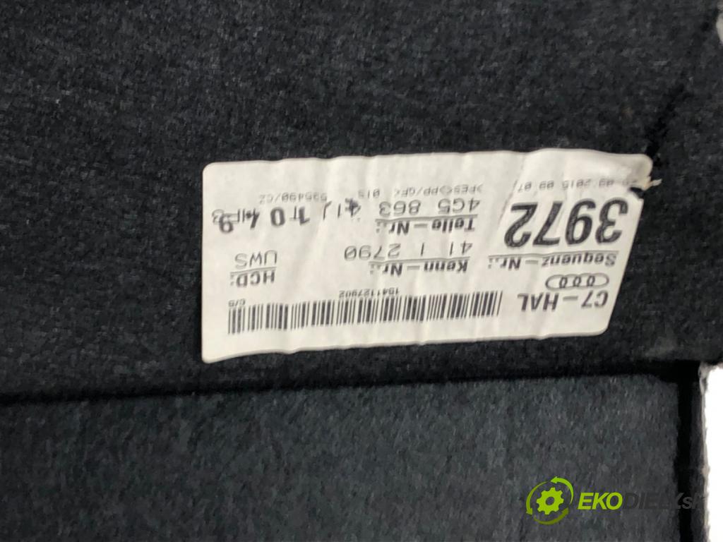 AUDI A6 C7 (4G2, 4GC) 2010 - 2018    3.0 TDI quattro 240 kW [326 KM] olej napędowy 2014  Pláto zadná 4G5863411 (Pláta zadné)