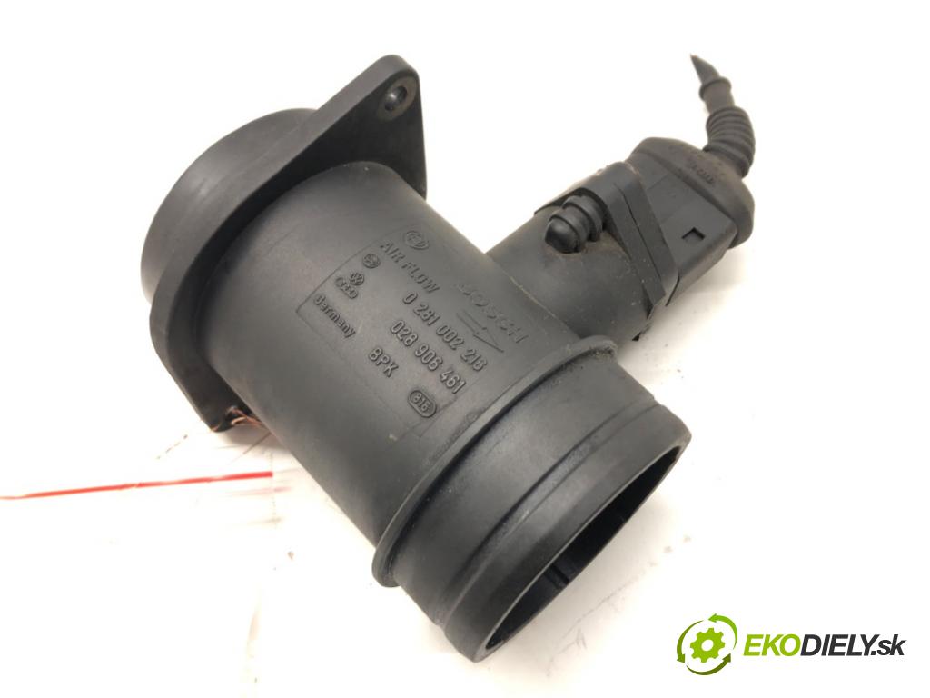 AUDI A6 C5 Avant (4B5) 1997 - 2005    2.5 TDI quattro 132 kW [180 KM] olej napędowy 2000  Váha vzduchu 028906461 (Váhy vzduchu)