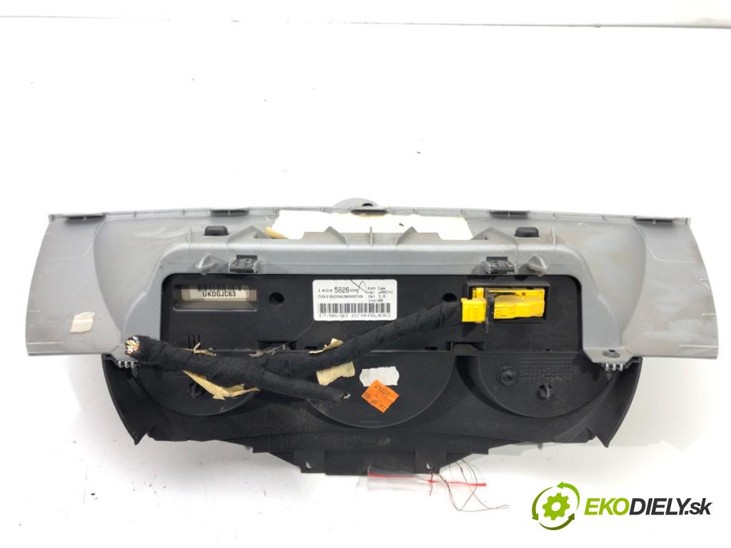 CITROEN C8 (EA_, EB_) 2002 - 2022    2.0 100 kW [136 KM] benzyna 2002 - 2022  Prístrojovka 1484582080 (Prístrojové dosky, displeje)