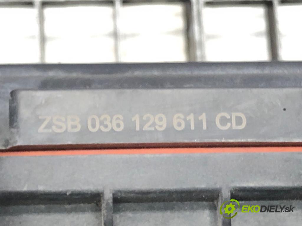 SKODA FABIA II (542) 2006 - 2014    1.4 63 kW [86 KM] benzyna 2007 - 2014  Obal filtra vzduchu 036129611CD (Obaly filtrov vzduchu)